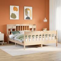 Bedframe zonder matras massief grenenhout 180x200 cm