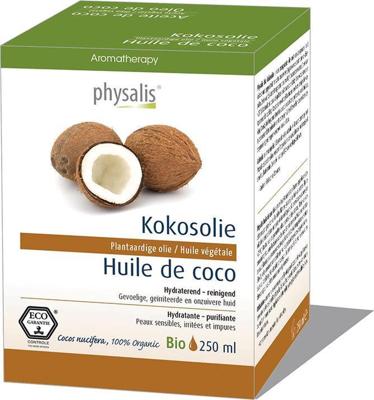 Physalis Aromatherapy Plantaardige Oliën Kokosolie Olie 250ml Physalis Aromatherapy Plantaardige Oliën Kokosolie Olie 250ml
