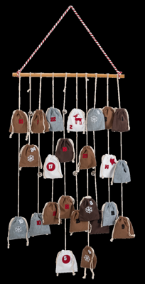 LIVARNO home Adventskalender (Hangende zakjes)