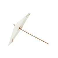 Corypho parasol met kantelfunctie wit.