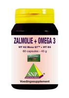 SNP Zalmolie & vit. K2 mena Q7 & vit. D3 & vit. E 60 Capsules