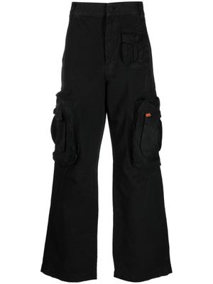 Heron Preston pantalon droit à poches multiples - Noir