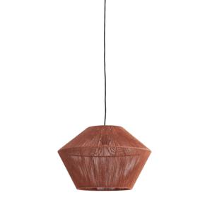 Light & Living - Hanglamp FUGIA - Ø50x33.5cm - Rood