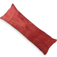 PandaHug Velvet Body Pillow Kussensloop Bordeaux (45x145 cm) - thumbnail