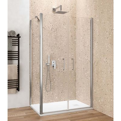 Zijwand Lacus Giglio Evo 70x200 Cm Aluminium Profiel Chroom