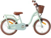 AMIGO Fairy 18 Inch Meisjes Terugtraprem Mintgroen AMIGO Fairy 18 Inch Meisjes Terugtraprem Mintgroen