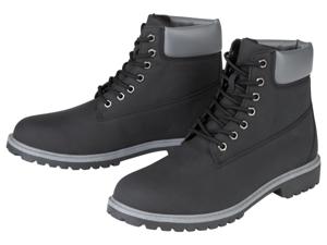 LIVERGY Gevoerde heren schoenen (Zwart, 42)