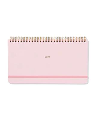051 Agenda 2026 Horizontaal 24.5x13.5cm Hartjes