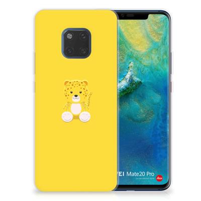 Huawei Mate 20 Pro Telefoonhoesje met Naam Baby Leopard Huawei Mate 20 Pro Telefoonhoesje met Naam Baby Leopard