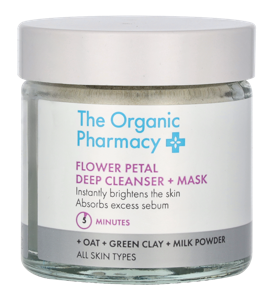 The Organic Pharmacy Flower Petal Deep Cleanser & Mask 40 g Masker