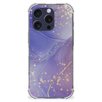 Back Cover voor iPhone 16 Pro Watercolor Paars Back Cover voor iPhone 16 Pro Watercolor Paars
