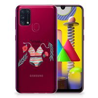 Samsung Galaxy M31 Telefoonhoesje met Naam Boho Summer - thumbnail