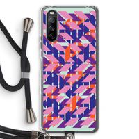 Skew Blush 3: Sony Sony Xperia 10 III Transparant Hoesje met koord