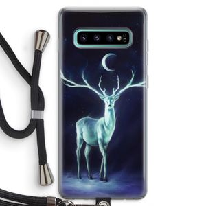 Nightbringer: Samsung Galaxy S10 Plus Transparant Hoesje met koord
