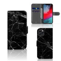 Apple iPhone 11 Pro | Bookcase | Marmer Zwart - Origineel Cadeau Vader