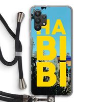 Habibi Majorelle : Samsung Galaxy A32 5G Transparant Hoesje met koord