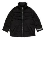 DSQUARED2 KIDS doudoune à logo imprimé - Noir