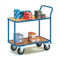Fetra Hauptartikel 2600 Tafelwagen Staal Poedercoating Laadvermogen (max.): 300 kg Stralend blauw (RAL 5007)