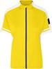 James & Nicholson JN453 Ladies´ Bike-T Full Zip - Sun-Yellow - XXL