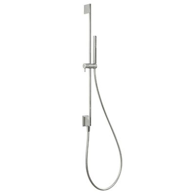 Glijstangset Tres 76 cm met Waterinlaat Handdouche Rond Staal