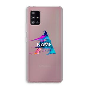 Abstract Spectrum: Samsung Galaxy A51 5G Transparant Hoesje