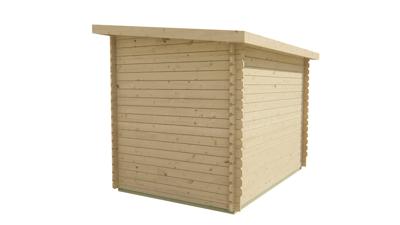 Blokhut - Tuinhuis Kris | 28 mm | vuren Red Class Wood geïmpregneerd