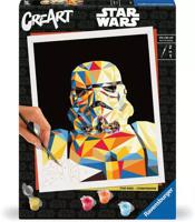 Star Wars CreArt Paint by Numbers Painting Set Stormtrooper 24 x 30 cm