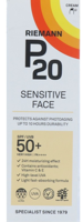 P20 Zonnebrand Sensitive Face SPF50+