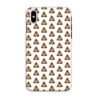 Poop emoji: iPhone XS Tough Case