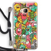 Vexx City: HTC U Play Transparant Hoesje met koord