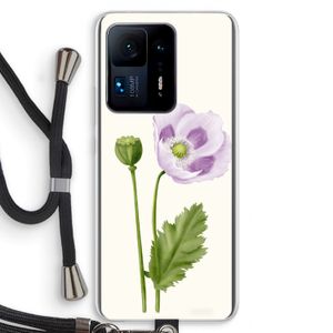 Purple poppy: Xiaomi Mi Mix 4 Transparant Hoesje met koord