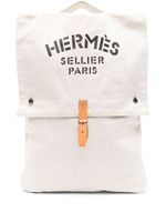 Hermès Pre-Owned sac cabas Sellier en toile - Tons neutres - thumbnail