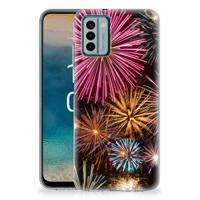 Nokia G22 | Sillicone Back Cover | Vuurwerk