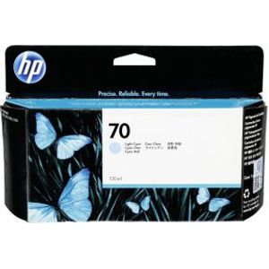 HP C 9390 A Inktpatroon cyaan light Vivera No. 70