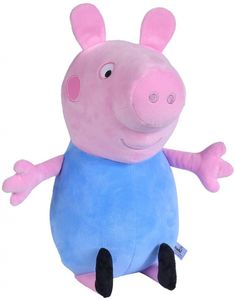 Simba knuffel Peppa Pig George junior 31 cm pluche roze/blauw