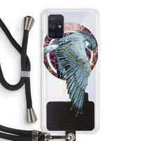 Golden Falcon: Samsung Galaxy A71 Transparant Hoesje met koord