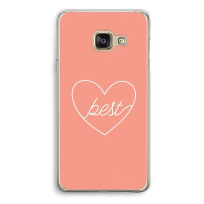Best heart: Samsung A3 (2017) Transparant Hoesje