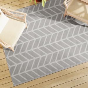 VidaXL Buitenkleed arakil 160x230 cm pp grijs