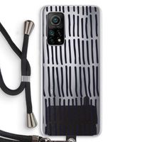 Moroccan stripes: Xiaomi Mi 10T 5G Transparant Hoesje met koord