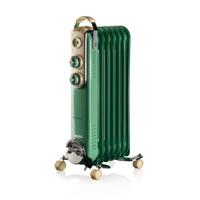 Ariete Vintage groene olieradiator 7-elementen radiator 1500 Watt, 3 standen - thumbnail