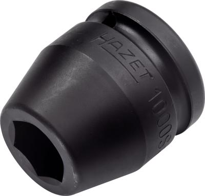 HAZET Krachtdopsleutel 1000S-19 · 3/4 inch (20 mm) vierkant hol · Buiten-zeskant-profiel · SW 19 mm