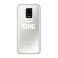 King zwart: Xiaomi Redmi Note 10 Lite Transparant Hoesje