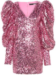 ROTATE BIRGER CHRISTENSEN robe courte à sequins - Rose