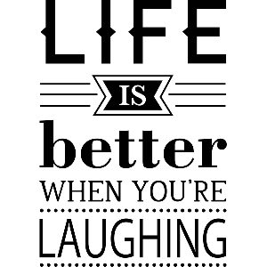 Life is better when - Muursticker