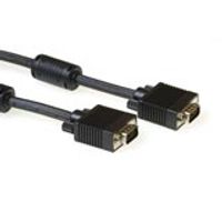 ACT 5 meter High Performance VGA kabel male-male zwart