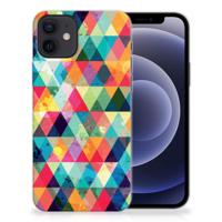 iPhone 12 | 12 Pro (6.1") | TPU bumper | Geruit