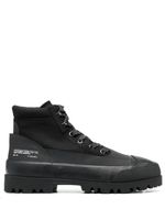 Diesel bottines Hiko à lacets - Noir