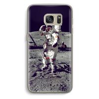 Spaceman: Samsung Galaxy S7 Transparant Hoesje