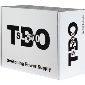 Inter-Tech SL-500 TBO power supply unit 500 W 20+4 pin ATX ATX Zwart