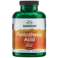 Pantothenic Acid 500mg | Swanson | 250ct